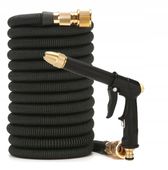 WĄŻ OGRODOWY Premium ELASTYCZNY ROZCIĄGLIWY + PISTOLET 5m