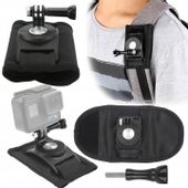 OBROTOWY Z UCHWYTEM MOCOWANIE DO PASKA PLECAKA NA PASEK DO KAMER GOPRO DJI