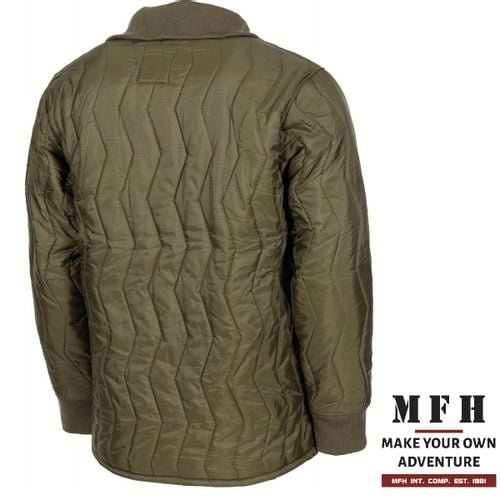 Kurtka Pikowana Bundeswehr MFH - Oliwkowa, Rip Stop, Zamek Błyskawiczny S na Arena.pl