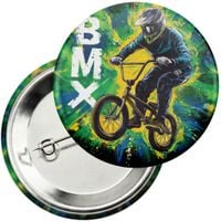 Przypinka z agrafką 59mm - ROWER BMX MTB SPORT