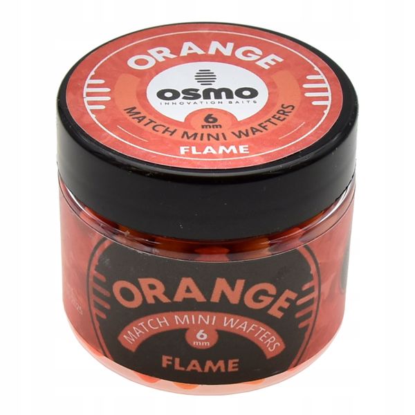 Osmo MATCH Mini WAFTERS - ORANGE FLAME przynęta 6 mm zdjęcie 2