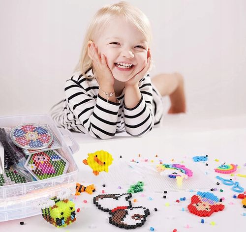 KORALIKI DO PRASOWANIA PRASOWANKA KUFEREK ZESTAW 6000 ELEMENTÓW DLA DZIECI na Arena.pl