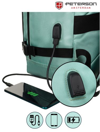 plecak ptn app-6677 turquoise na Arena.pl