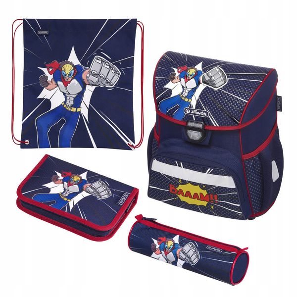 TORNISTER LOOP PLUS COMIC HERO HERLITZ zdjęcie 1