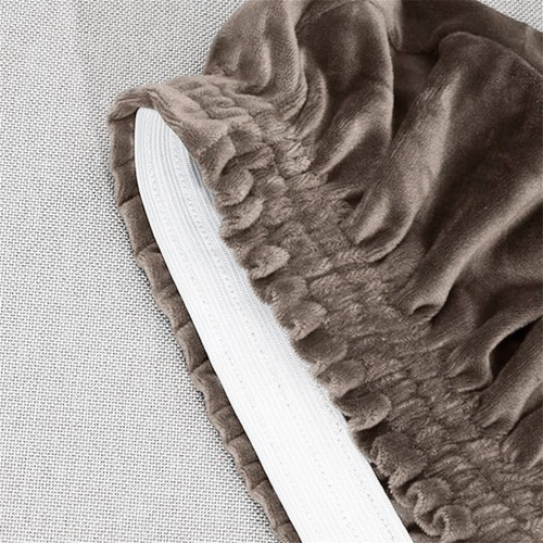 POKROWIEC NA KRZESŁO WELUR PREMIUM BRĄZOWY na Arena.pl