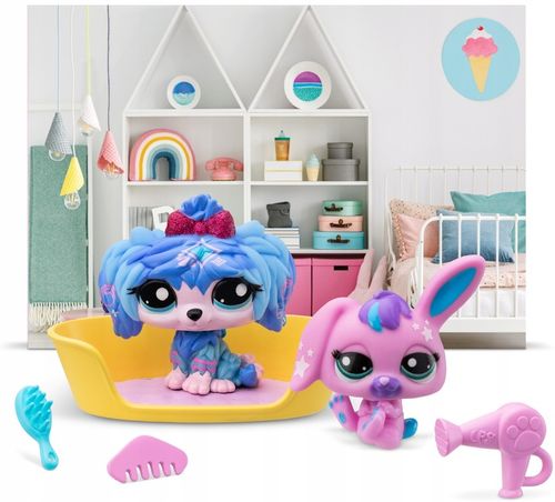 LITTLEST PET SHOP ZESTAW PETFLUENCERS 2 PAK LPS PIESEK I KRÓLICZEK 00560 na Arena.pl