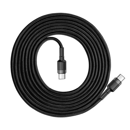 BASEUS PD60W/QC3.0 TYPE-C CABLE 100CM GREY/BLACK na Arena.pl
