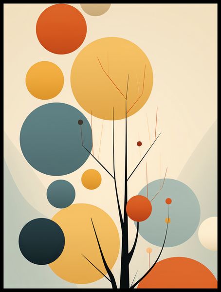 Plakat 60x80cm Harmonia Jesiennych Kolorów zdjęcie 2