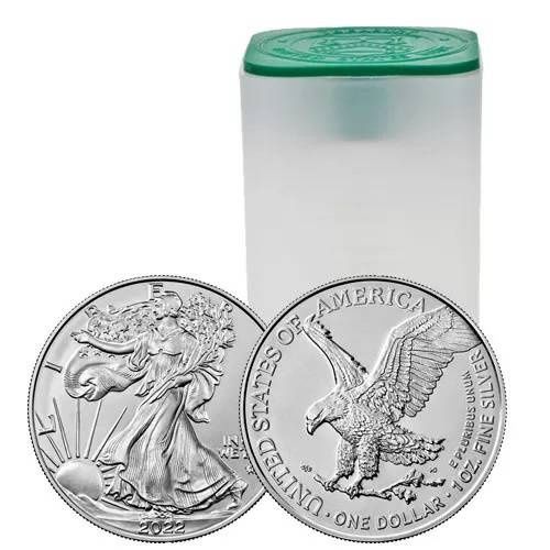 Amerykański Orzeł 1 uncja Srebra 2022 na Arena.pl