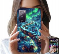 ETUI DO SAMSUNG GALAXY S20 FE - POCIĄG, EKSPRES ŚWIĄTECZNY WZORY + SZKŁO