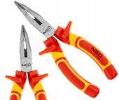 SZCZYPCE WYGIĘTE WYDŁUŻONE KOMBINERKI CrV 160mm 1000V TUV NEO