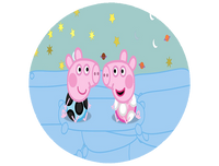 Opłatek na tort Świnka Peppa