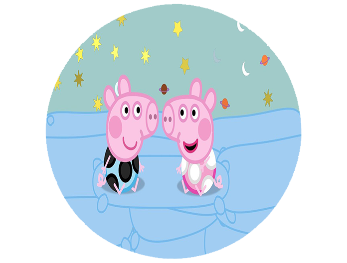 Opłatek na tort Świnka Peppa zdjęcie 1