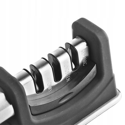 OSTRZAŁKA DO NOŻY KUCHENNYCH DIAMENTOWA OSTRZAŁKA OSEŁKA 3w1 TRÓJFAZOWA na Arena.pl