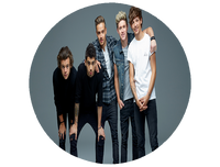 Opłatek na tort One Direction