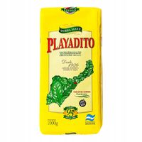 Yerba Mate Playadito Elaborada Con Palo Tradicional 1000g 1kg
