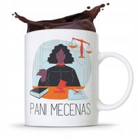 Kubek Prawnika Mecenasa Pani Mecenas Prezent Z Nadrukiem Ze Zdjęciem