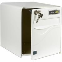 Skrzynka pocztowa Burg-Wachter   36,5 x 28 x 31 cm Biały Plastikowy