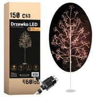 Drzewko świecące 480 LED 150cm biały ciepły