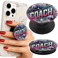 Uchwyt do telefonu Popsocket na palce/stojak SIATKÓWKA COACH SIATKA SPORT
