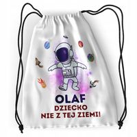Plecak Sportowy Szkolny Dla Olafa Syna Dziecka Z Nadrukiem Ze Zdjęciem