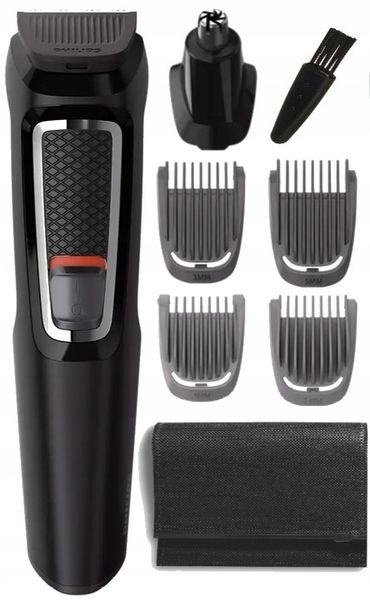 MASZYNKA GOLARKA PHILIPS TRYMER WŁOSY BRODA BEZPRZEWODOWA DO ZAROSTU + ETUI zdjęcie 9