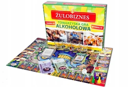 GRA PLANSZOWA ŻULOBIZNES Z KIELISZKAMI TOWARZYSKA na Arena.pl