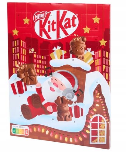 Kalendarz Adwentowy Dla Dzieci Chłopca Dziewczynki z Czekoladkami KitKat na Arena.pl