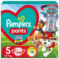 Pieluchomajtki PAMPERS Pants Paw Patrol 5 66szt.