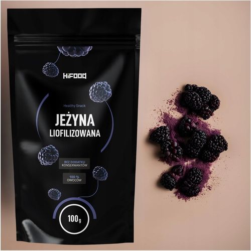 JEŻNY LIOFILIZOWANE 100g Jeżyna 100% POLSKA PROSZEK HiFOOD na Arena.pl