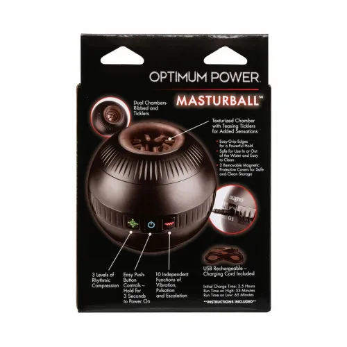 calexotics optimum power masturball - system kompresji i  11,5 cm na Arena.pl