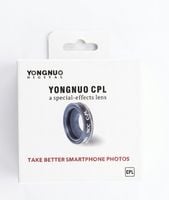 filtr polaryzacyjny cpl yongnuo do smartfona - profesjonalne kolory