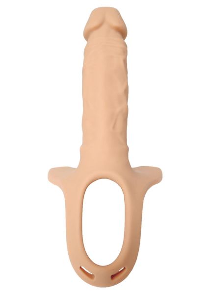 Proteza Strap-On Pusta Przedłużająca Penisa 24Cm zdjęcie 5