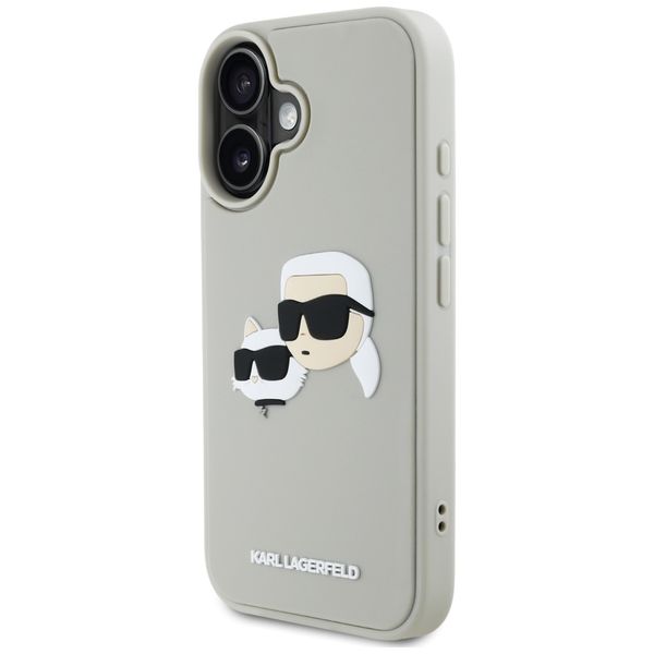 Etui Karl Lagerfeld do iPhone 16, Beżowy zdjęcie 2