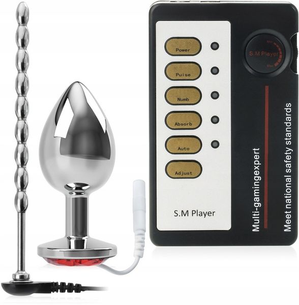 ZESTAW DO ELEKTROSTYMULACJI DILATOR + KOREK ANALNY zdjęcie 1