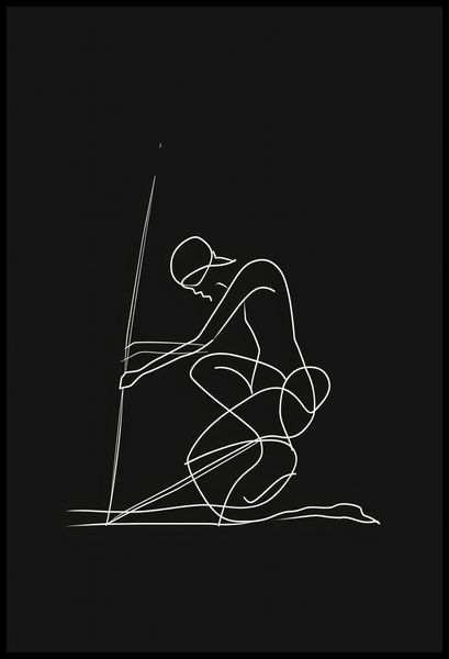 Plakat 67,5x100cm Linia zdjęcie 2
