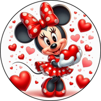 Opłatek na tort Urodziny Myszka Miki Mini Myszki Roczek