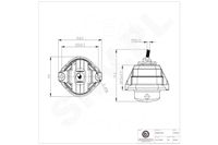 Poduszka silnika BMW 5 SERIES 2003 2004 2005 2006