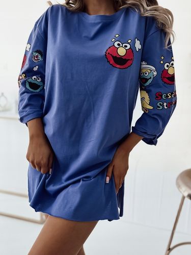 TUNIKA NADRUK BAWEŁNA KOLORY WZORY na Arena.pl