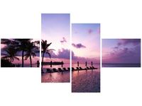 OBRAZ MAGICZNY ZACHÓD SŁOŃCA MALEDIWACH