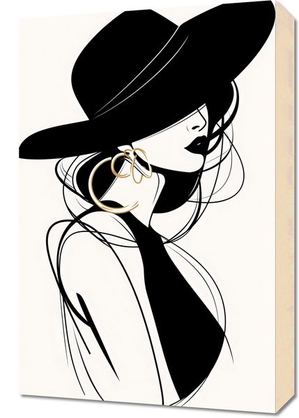 Obraz 40x60cm Uwikłana Elegancja zdjęcie 1