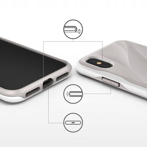 ETUI IPHONE X 10 RINGKE WAVE + SZKŁO BENKS 3D na Arena.pl