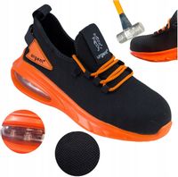 Buty półbuty ROBOCZE SPORTOWE męskie adidasy ochronne z NOSKIEM URGENT 40