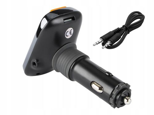 TRANSMITER BLUETOOTH FM ŁADOWARKA 2x USB PD QC BASS ZESTAW GŁOŚNOMÓWIĄCY na Arena.pl