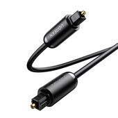 kabel przewód optyczny audio toslink spdif 2m - czarny