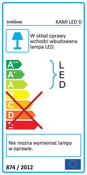 Schodowa LAMPA ścienna KAMI LED 3,5W 4000K 03123 Ideus kwadratowa OPRAWA wpust metalowy IP44 biały zdjęcie 4