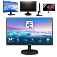 Monitor 24" Philips 243V7QDSB LED Full HD HDMI V-line CZARNY