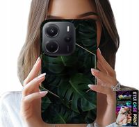 ETUI DO XIAOMI NOTE 14 4G - ELEGANCKIE LIŚCIE MODNE WZORY NA CASE