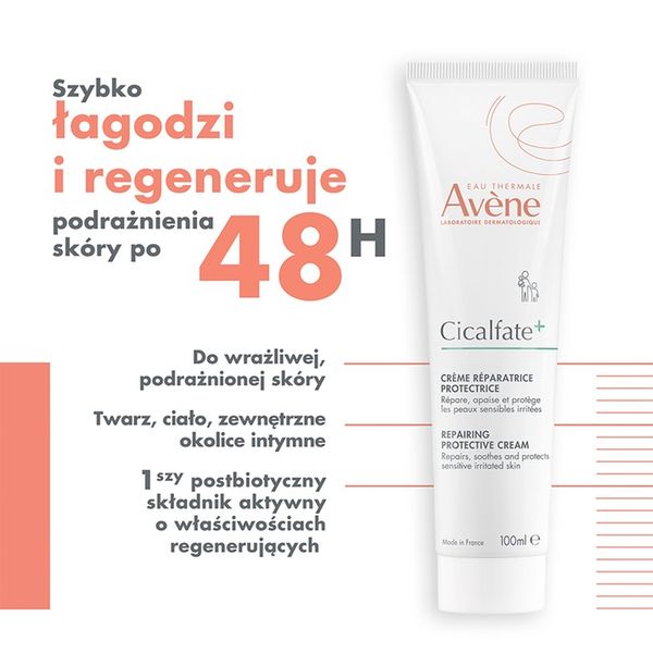 AVENE CICALFATE+ Krem regenerujący ochronny 100 ml zdjęcie 7