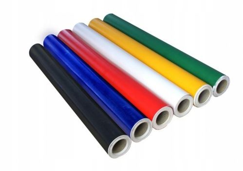 FOLIA SAMOPRZYLEPNA AUTO POMARAŃCZ POŁYSK 100 cm na Arena.pl